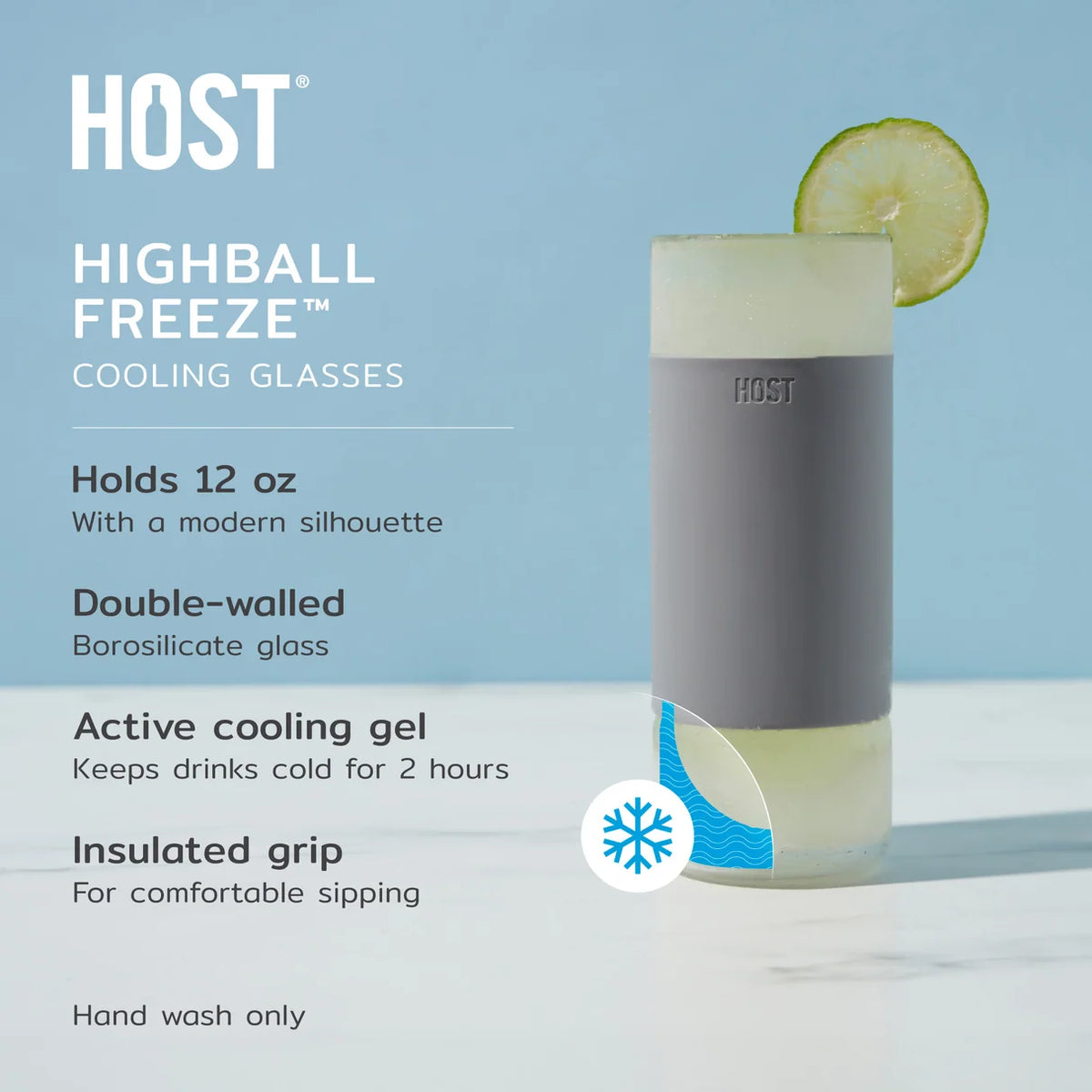 GLUX ICE HIGHBALL GLASS
