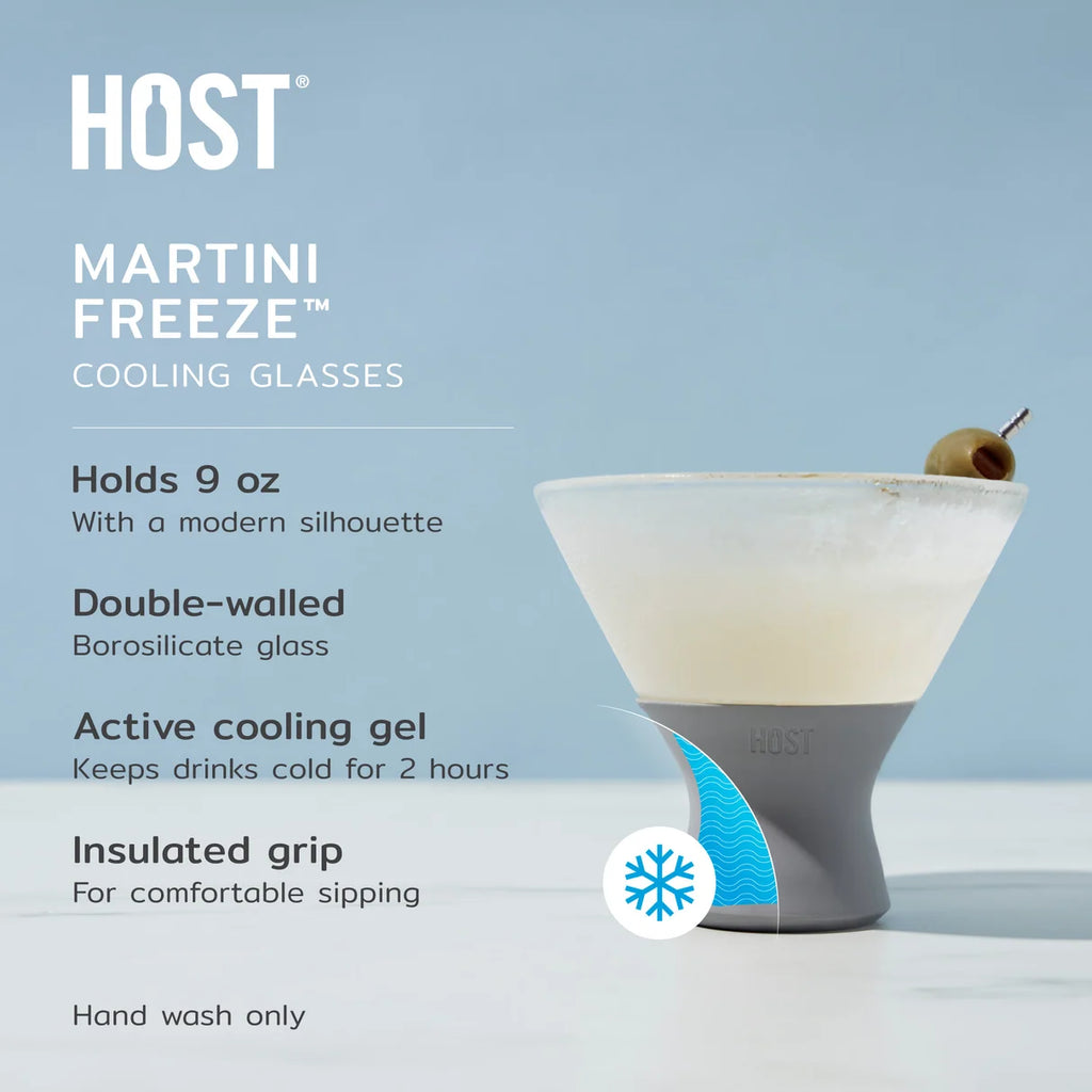 GLUX ICE MARTINI GLASS