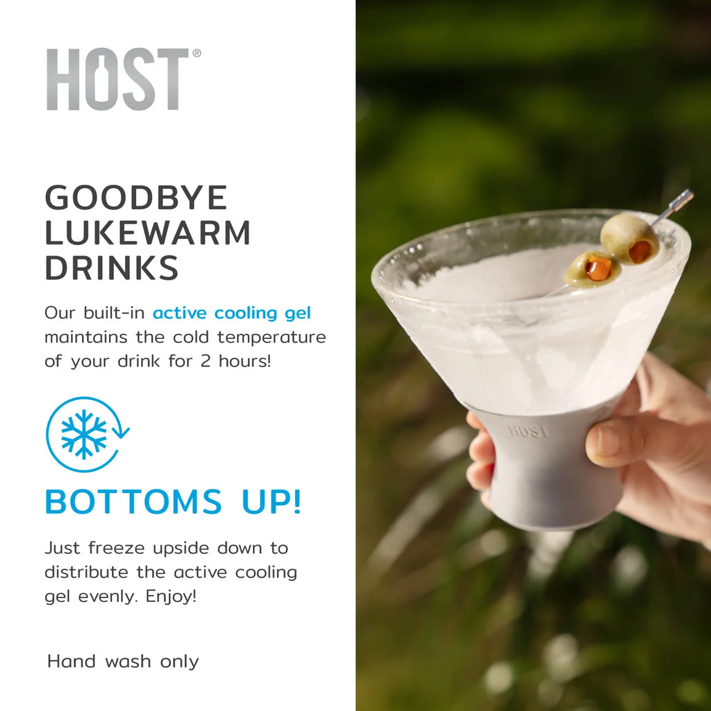 GLUX ICE MARTINI GLASS